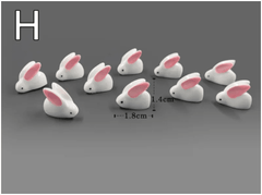 Mini Resin Animal Figurines – DIY Micro-Landscape Decor - Priceless Collect LLC
