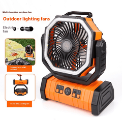 Outdoor Household Power Bank LED Light Camping Fan - Priceless Collect LLC