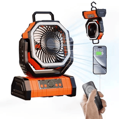 Outdoor Household Power Bank LED Light Camping Fan - Priceless Collect LLC