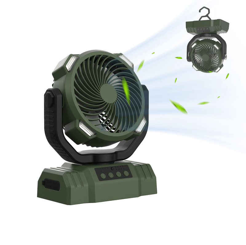 Outdoor Household Power Bank LED Light Camping Fan - Priceless Collect LLC
