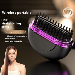 Portable Ceramic Hair Straightener - Priceless Collect LLC