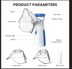 Portable Nebulizer Handheld Asthma Inhaler Device - Priceless Collect LLC