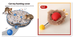 PurrPlay Self-Rolling Cat Toy Ball - Priceless Collect LLC