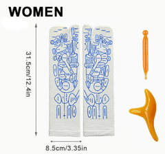 Reflexology Socks with Massage Tool (One Set) - Priceless Collect LLC