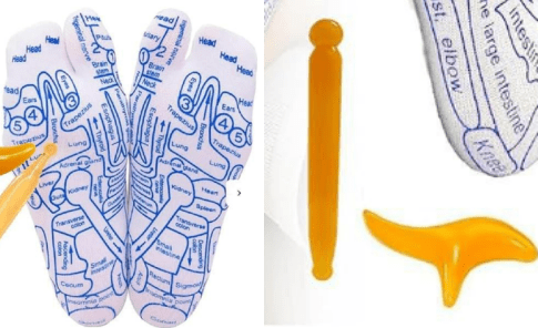 Reflexology Socks with Massage Tool (One Set) - Priceless Collect LLC