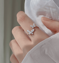 S925 Sterling Silver Butterfly Ring for Women - Priceless Collect LLC
