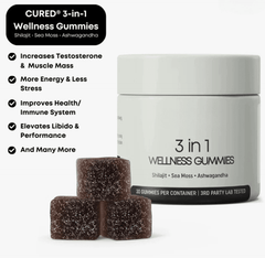 Shilajit 3-in-1 Gummies for Men - Priceless Collect LLC