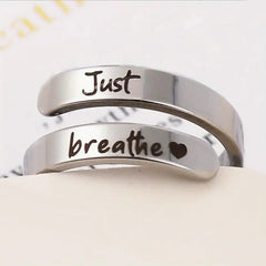Silver Spiral Heart Ring - Priceless Collect LLC