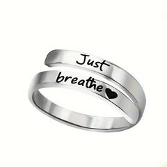 Silver Spiral Heart Ring - Priceless Collect LLC