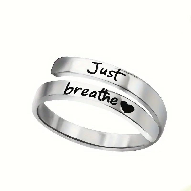 Silver Spiral Heart Ring - Priceless Collect LLC
