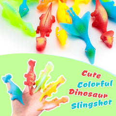Slingshot Dino-Launch Finger Fun Toys - Priceless Collect LLC