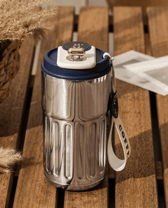 Smart Digital Thermal Bottle Portable Coffee Mug Stainless Steel Water Bottle In-Car Insulated Cup Keep Cold Vacuum Flasks 450ml - Priceless Collect LLC