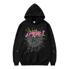 Spider Letter Prints Hoodies - Priceless Collect LLC