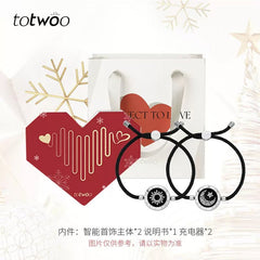 Totwoo Smart Bracelet with Flash & Vibration for Couples - Priceless Collect LLC