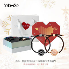 Totwoo Smart Bracelet with Flash & Vibration for Couples - Priceless Collect LLC