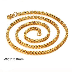 Twisted Rope Figaro Necklaces - Priceless Collect LLC