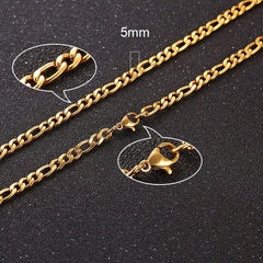 Twisted Rope Figaro Necklaces - Priceless Collect LLC