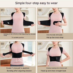 Unisex Posture Corrector Back Brace - Priceless Collect LLC