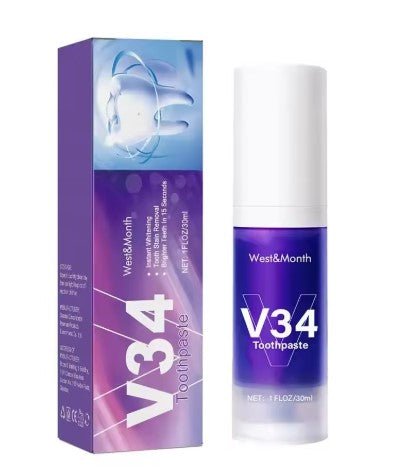 V34 Tooth Cleaning Mousse - Priceless Collect LLC