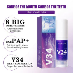 V34 Tooth Cleaning Mousse - Priceless Collect LLC