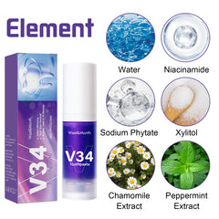 V34 Tooth Cleaning Mousse - Priceless Collect LLC
