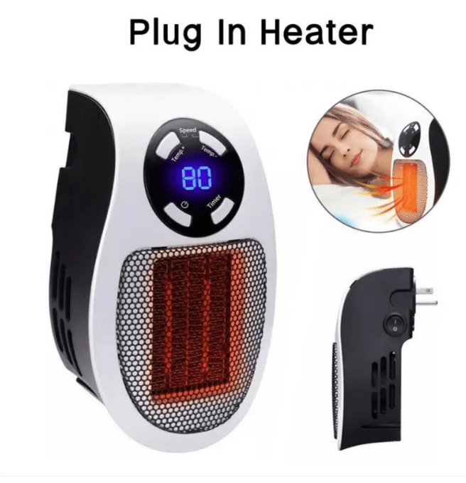 VersaHeat Portable Wall-Mounted Space Heater - Priceless Collect LLC