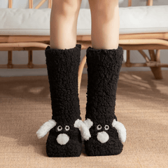 Women’s Plush Dog Socks - Priceless Collect LLC