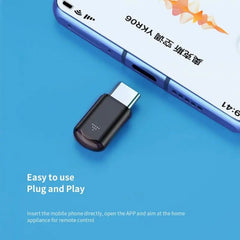 ype-C Micro USB Smart IR Remote Control Phone APP Mini Adapter - Priceless Collect LLC